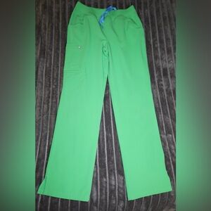 Figs Emerald green  scrub pant